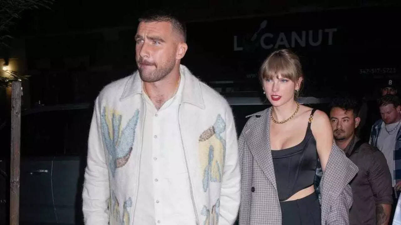 Travis Kelce and Taylor Swift savor quiet moments together, amid uncertain  future together | NFL News - The Times of India