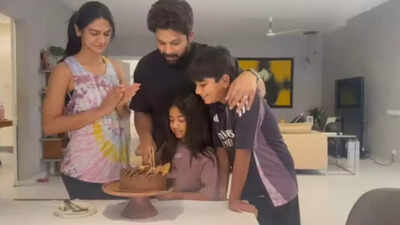Allu Arjun celebrates 43rd birthday with Sneha Reddy and kids
