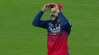 Furious Virat Kohli throws cap in anger after drop catch, video goes viral