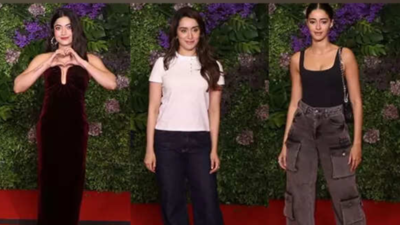 From Shraddha Kapoor to Rashmika Mandanna:  B-town celebs turn heads with their fashion game at a recent party