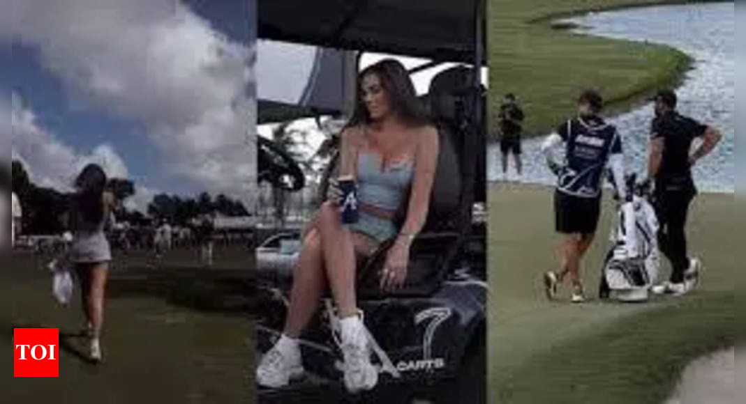 Paulina Gretzky Steals the Spotlight at LIV Golf Miami in Stunning outfit | NHL News