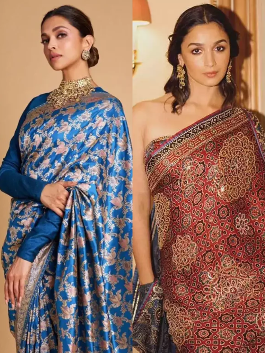 Deepika Padukone to Alia Bhatt: Try these iconic handloom sarees worn by Bollywood celebs