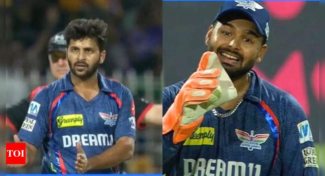 Shardul Thakur bowls five consecutive wides, leaves Rishabh Pant frustrated | Cricket News