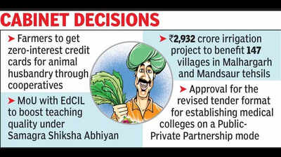 Cabinet approves new cow-shelter policy before MoU with NDDB