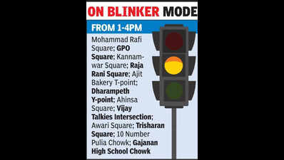 Nagpur Temp Above 40 deg C, Cops Tweak Traffic Signals