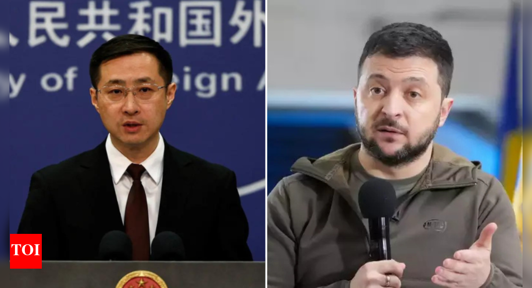 'Totally unfounded': Beijing hits back at Zelenskyy's claim of Chinese troops fighting for Russia
