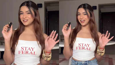 Apoorva Mukhija shares FIRST video after 'India's Got Latent' controversy;  Fans call it 'comeback of the year' | Hindi Movie News - Times of India