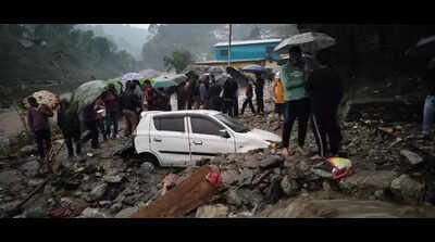 Rain throws life out of gear in hill pockets of U’khand | Dehradun News ...