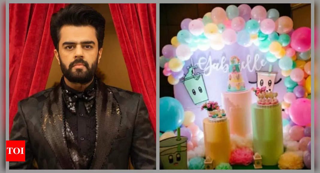 Maniesh: There was a toy store at Arpita's kid’s b'day party