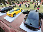 Luxury cars and bike exhibition