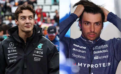 “Pretty expensive poo”: George Russell shares comical sympathy to Carlos Sainz's bizarre €20,000 pre-race penalty in Japan