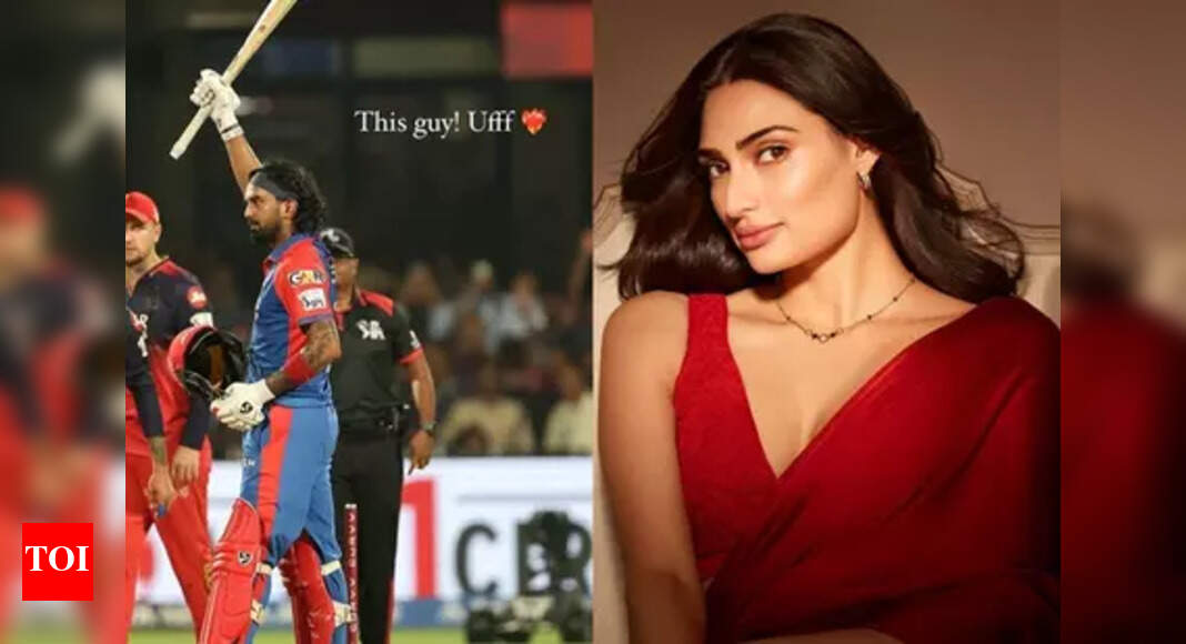 Athiya shares a sweet shoutout to husband KL Rahul