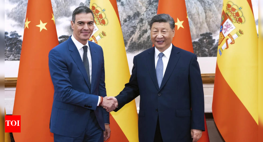 Spain's prime minister visits China to strengthen ties with Trump's top tariff target