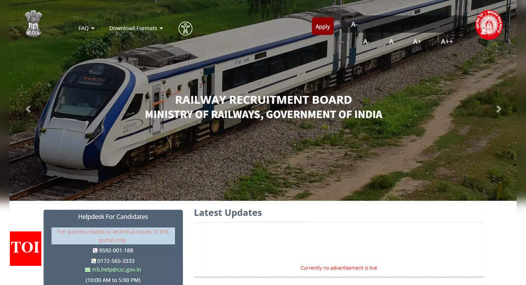 RRB ALP Recruitment 2025: Apply for 9,970 vacancies from April 12; check selection process and other details here