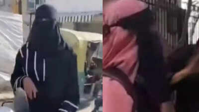 Moral policing in Bengaluru? Burqa-clad woman stopped from speaking to man from different community