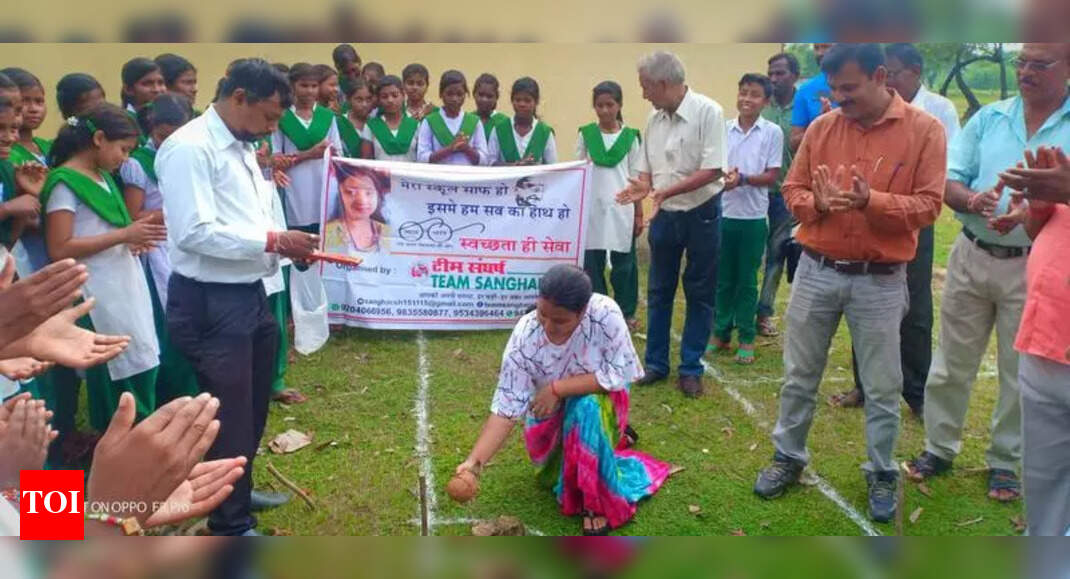 JSR college-goer on a mission to spread toilet awareness among Adivasis ...