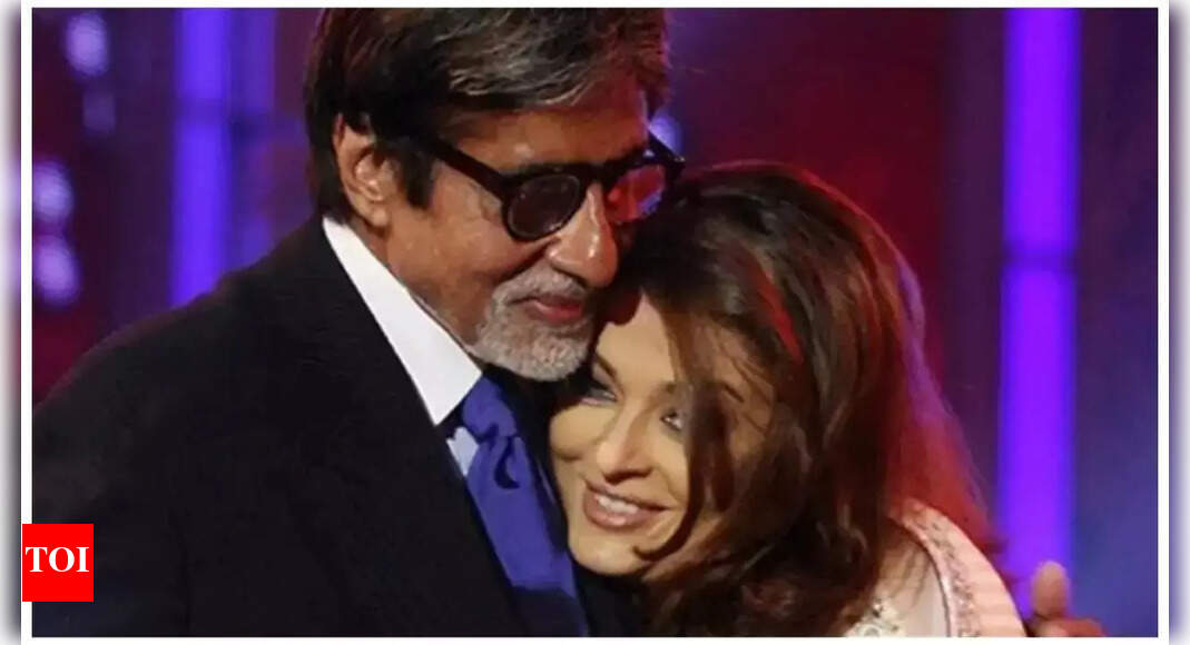 When Amitabh Bachchan playfully scolded Aishwarya Rai