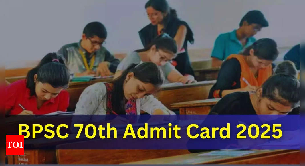 BPSC 70th Mains admit card releasing today for 2,035 vacancies
