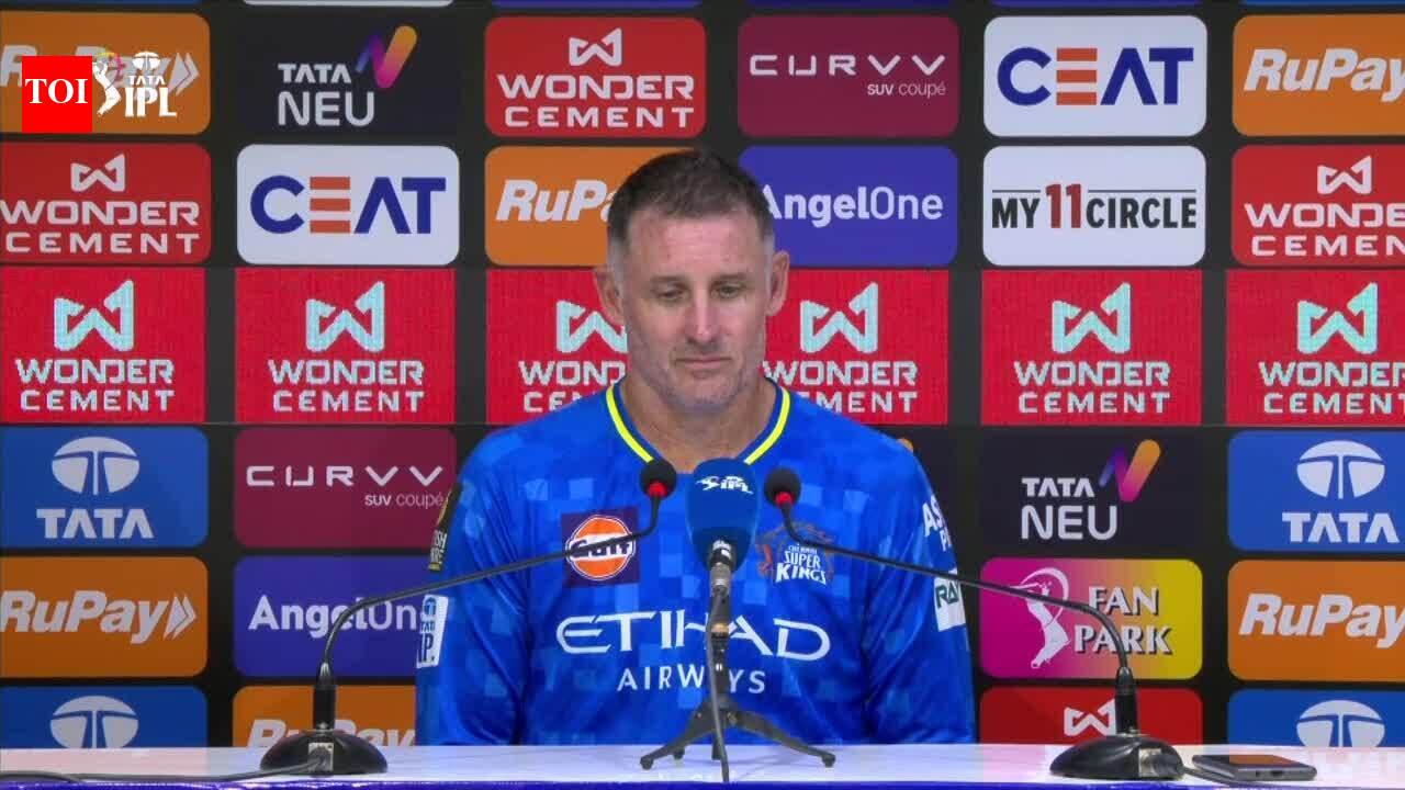 'Things can turn around quickly': Hussey after CSK's fifth straight defeat