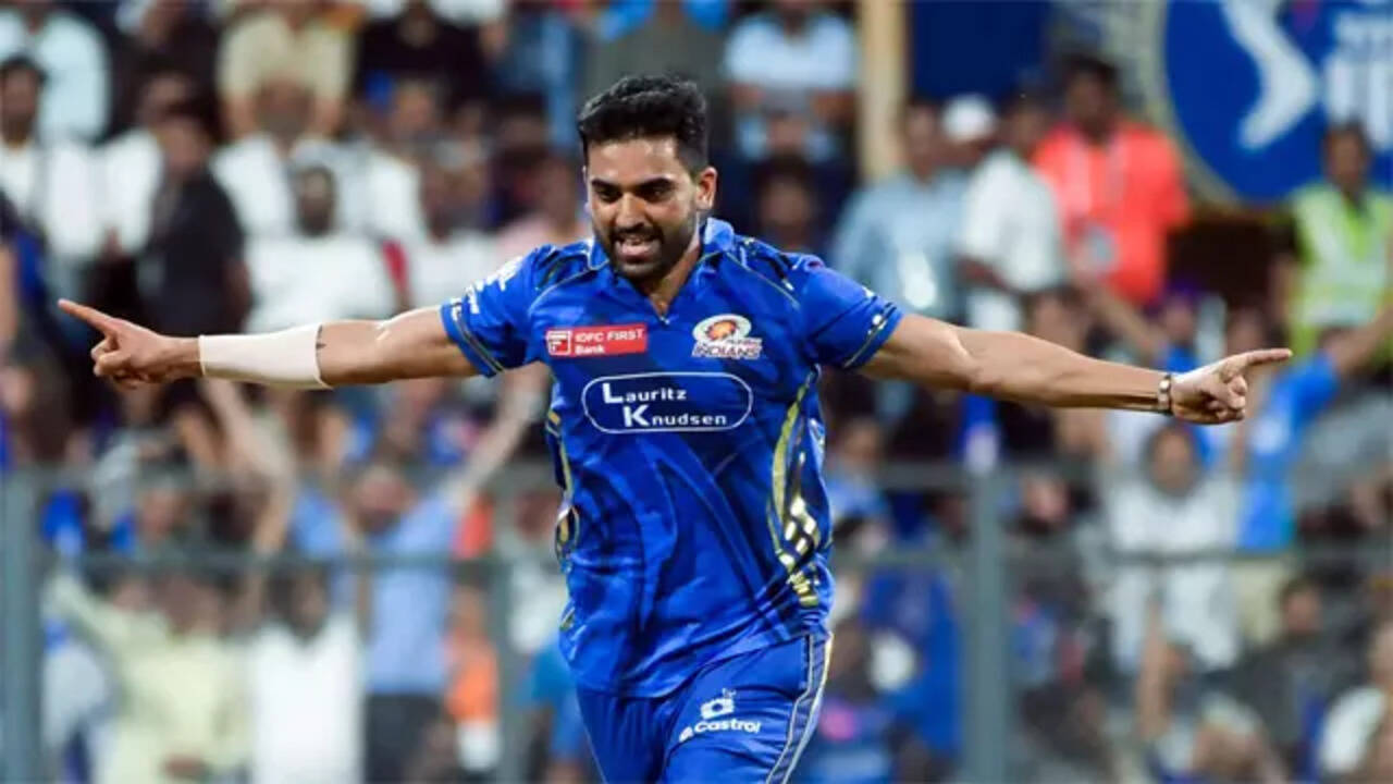 Mumbai Indians star Deepak Chahar makes a huge claim about pitches in IPL, says 'wickets used to offer …' | Cricket News - The Times of India