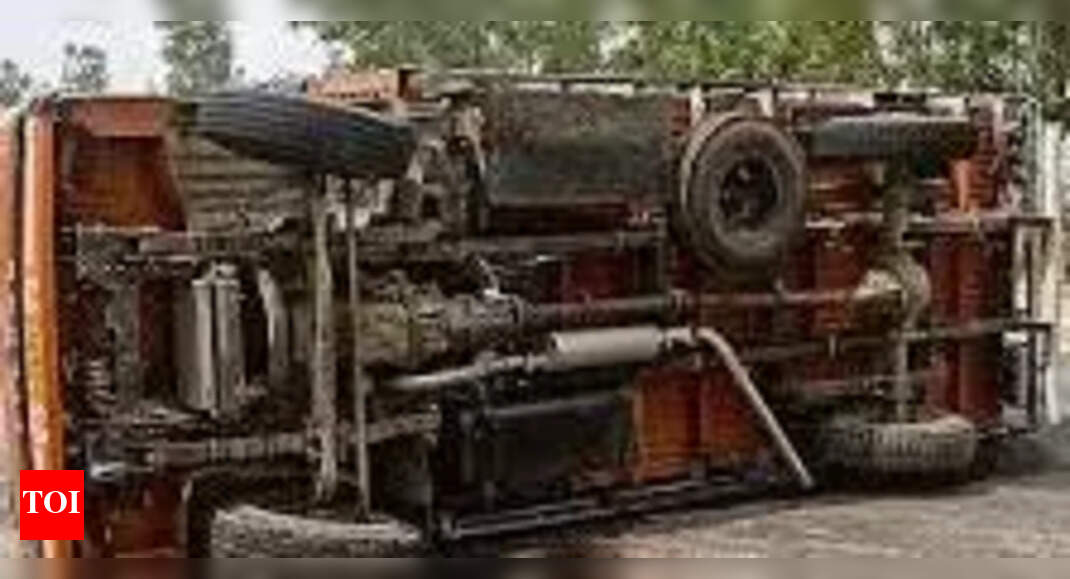 Two die in car-bike collision | Trichy News - Times of India