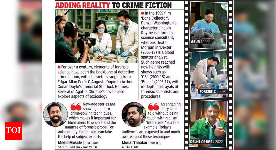 When films talk forensics: Science of crime detection takes centre ...