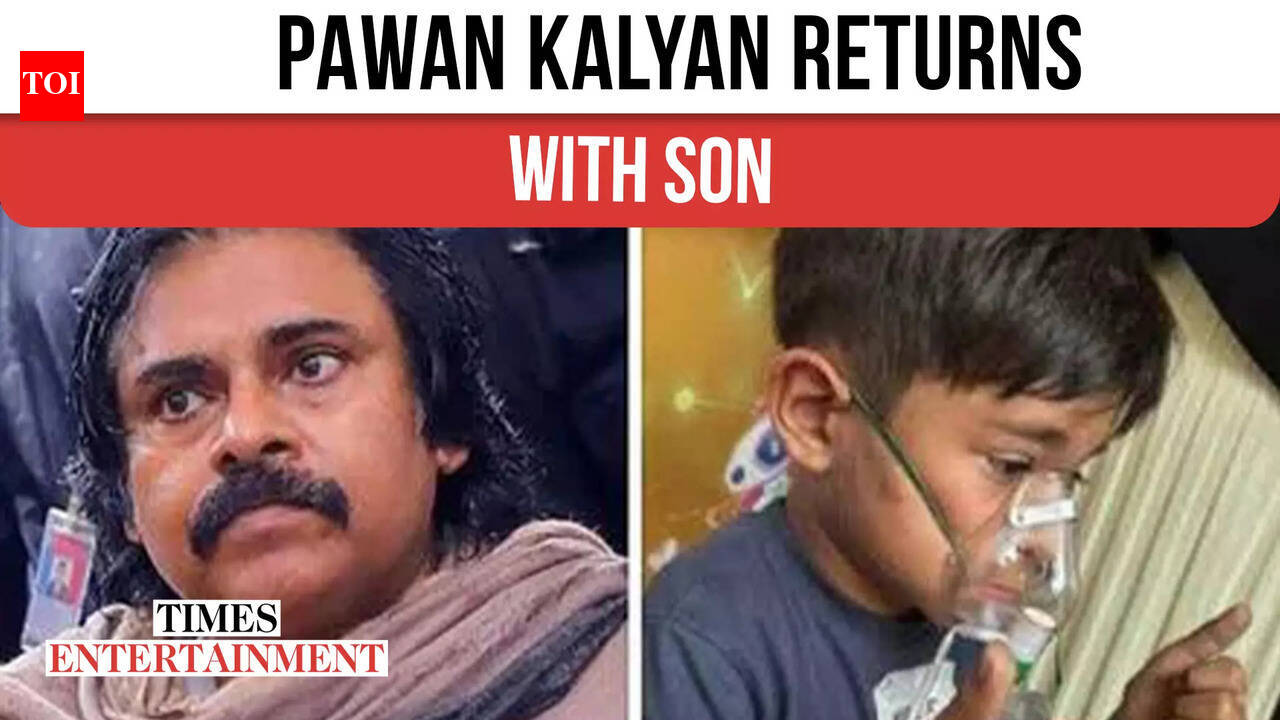 Pawan Kalyan Returns with Son