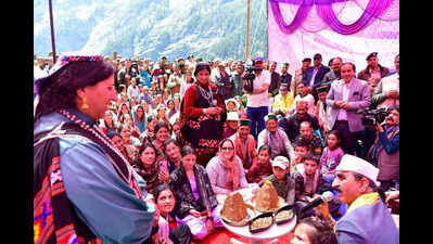 Himachal Pradesh chief minister Sukhvinder Singh Sukhu reaches remote Pangi valley, vows development in tribal areas