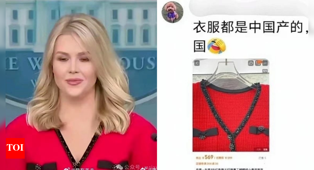 'Made in China' dress: Chinese envoy trolls White House press secretary over lace dress