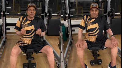 Dharmendra gives health update as he flexes his muscles and serves major fitness goals, Ranveer Singh calls him 'Original He-man'