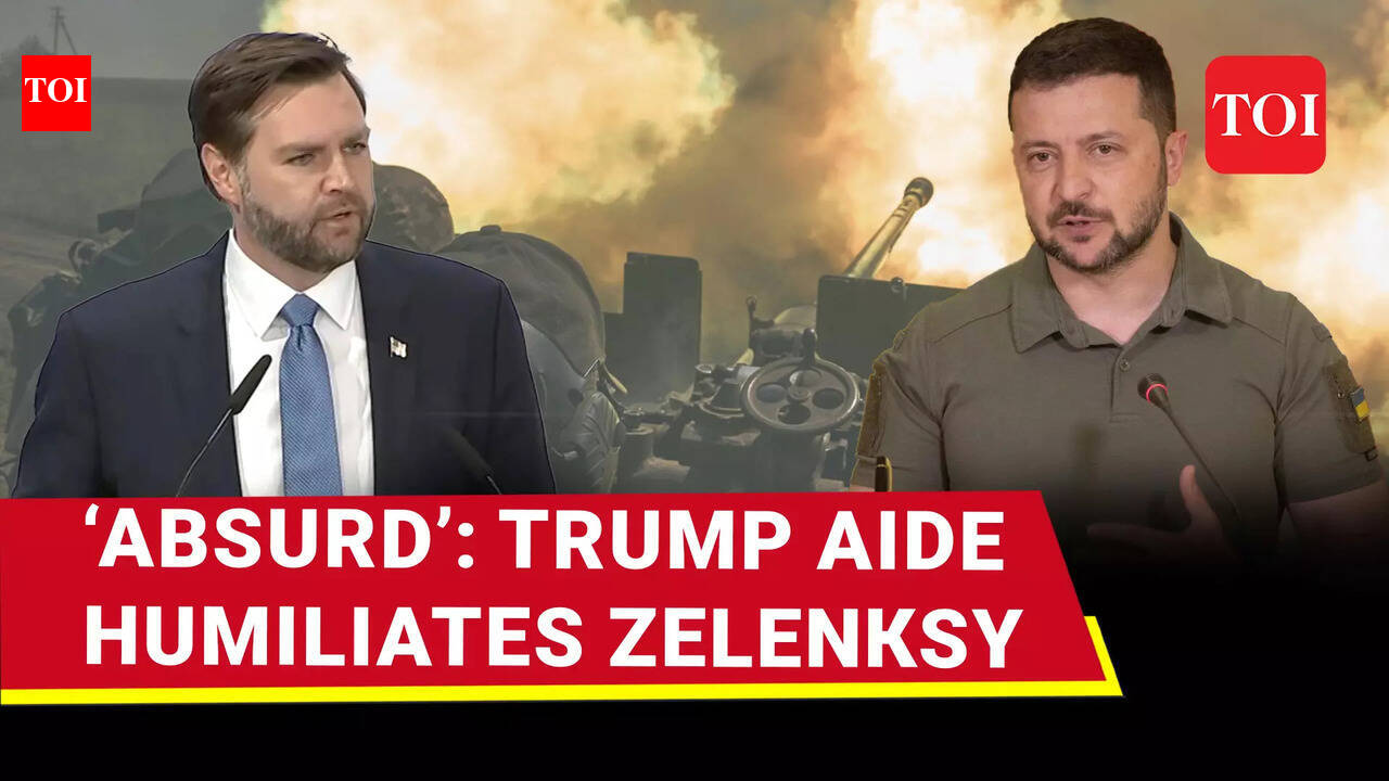 JD Vance Slams Zelensky’s “Absurd” Claim U.S. Siding With Russia Amid ...