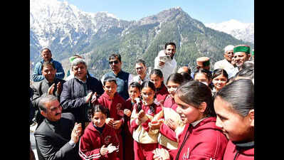 At 1st-ever Himachal Day event in Pangi, chief minister Sukhvinder ...