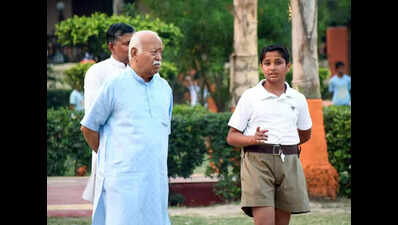 RSS chief for social harmony through grassroots activities