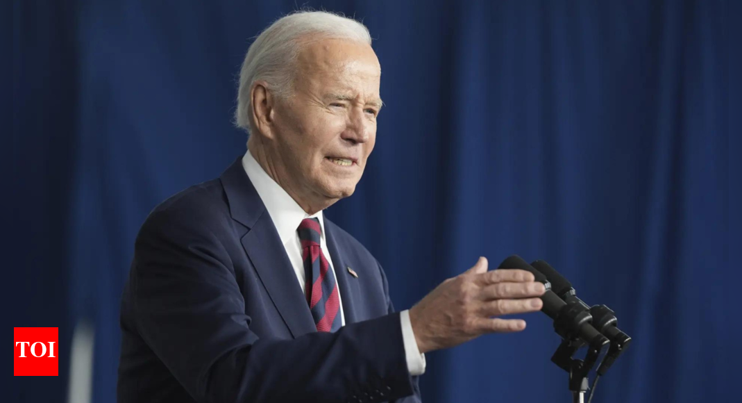 'They’ve taken a hatchet': Joe Biden accuses Trump of wrecking social security in first major speech post-presidency