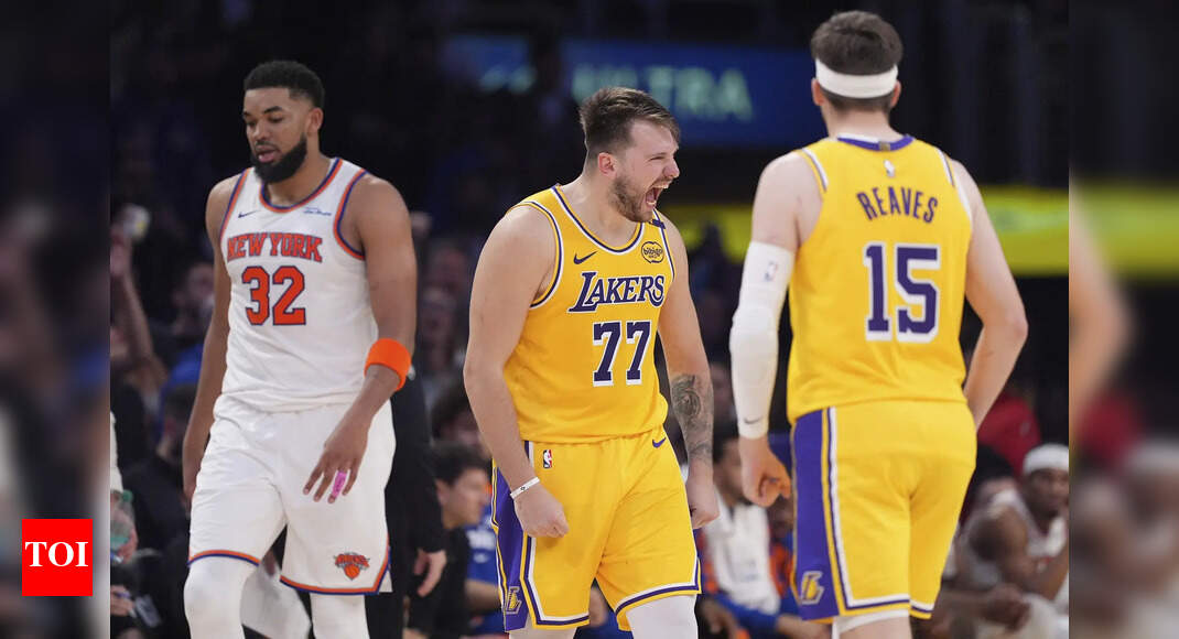 [PHOTOS]: Luka Doncic switches to brand-new look ahead of Los Angeles ...