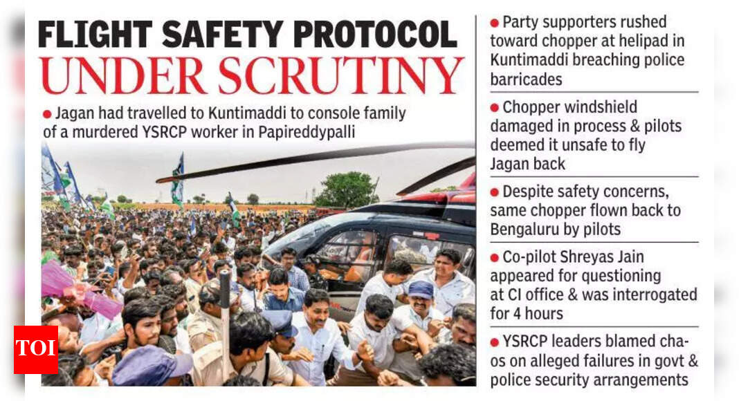 Police probe YSRCP president Jagan Mohan Reddy’s security breach during ...