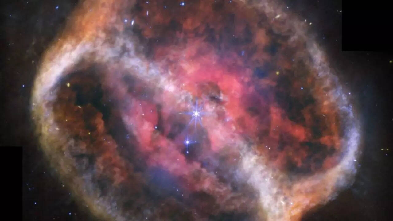 NASA's James Webb Space Telescope captures the unique hourglass