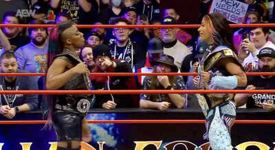 Former WWE stars Mercedes Mone and Athena collide in high stakes ...