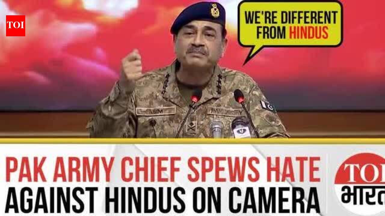'We are Different From Hindus': Pakistan Army Chief's Anti-Hindu Rant ...