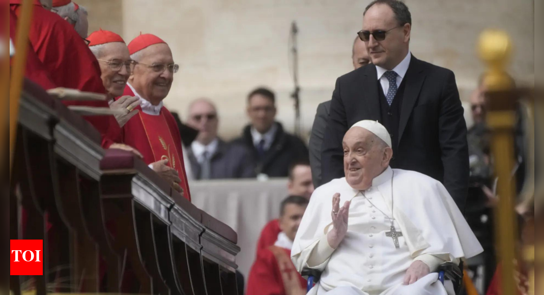 Vatican opens solemn run-up to Easter with recovering Pope Francis on the sidelines