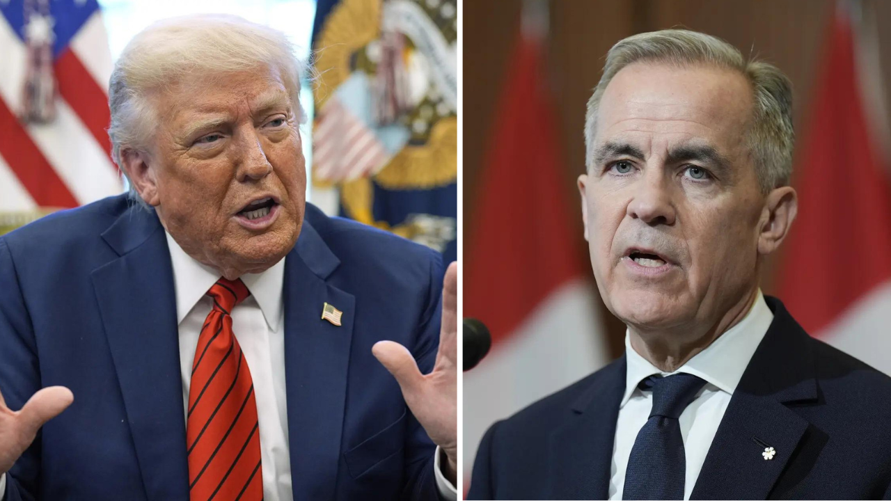 'Biggest risk we have to face is Donald Trump': Canada PM Mark Carney - The  Times of India