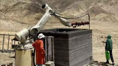 IIT-Hyderabad builds world's highest on-site 3D-printed military bunker at 11,000ft in Leh