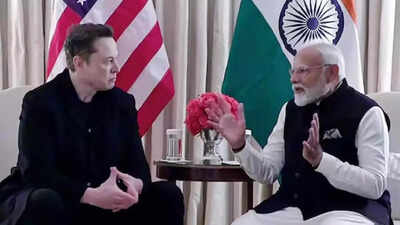 Tesla CEO Elon Musk makes this big India announcement a day after call with PM Narendra Modi - The Times of India
