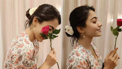 Rashmika’s Rose Post Sparks Buzz