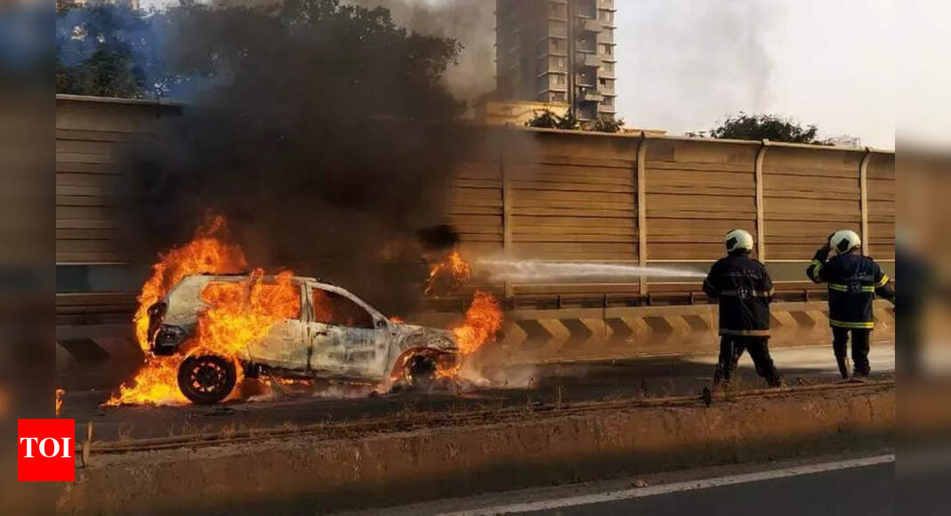 32-year-old charred to death as car catches fire after crash ...
