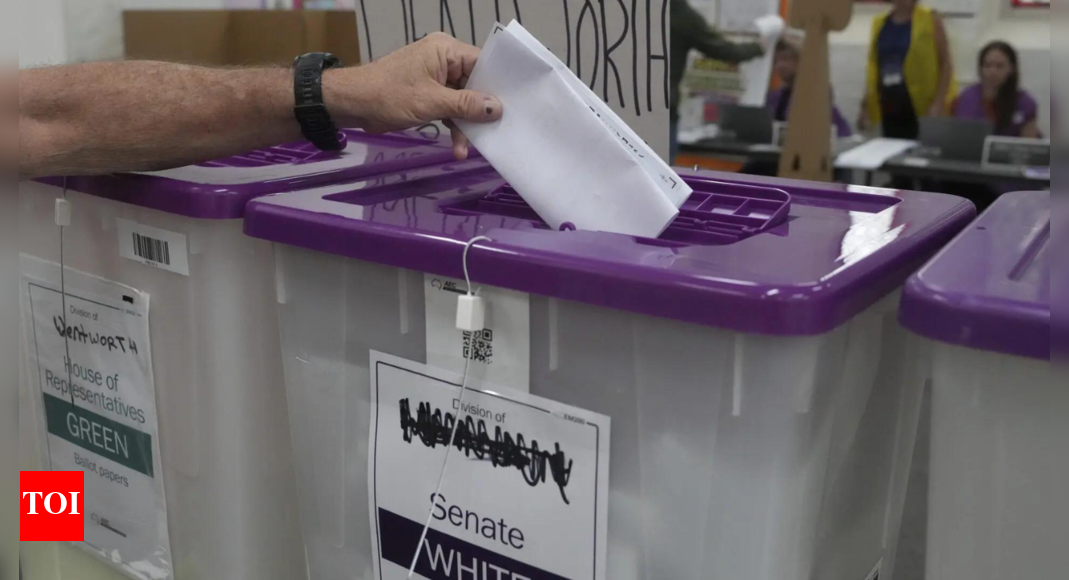 Australians start voting in general elections as pope's death overshadows campaigning
