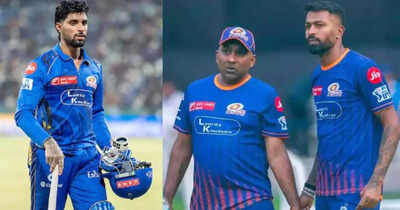 Hardik Pandya Pranks Akash with Robot