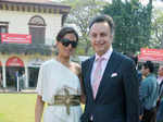 Lata Patel with husband