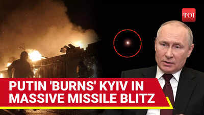 Putin 'CARPET-BOMBS' Kyiv; 9 Killed In Missile 'Hellfire' After Trump Bashes Zelensky Over Crimea
