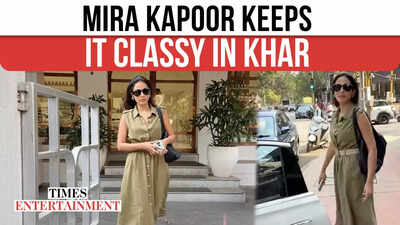 Shahid Kapoor’s Wife Mira Steals the Spotlight In Khaki Chic